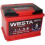 Автомобильный аккумулятор Westa RED 56219 SMF 60А/ч-12V ст EN600 европейские обратная 242x175x190