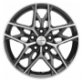 Легковой диск Khomen Wheels KHW1709 7x17 5x112 ET49 57,1 Black-FP