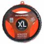 Оплетка на руль Autoprofi AP-396 BK (XL) XL черный