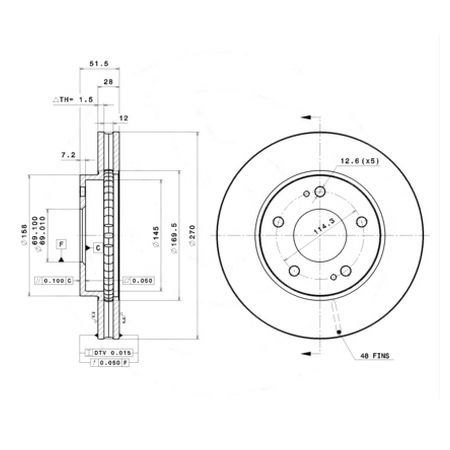 Brembo 09A30310