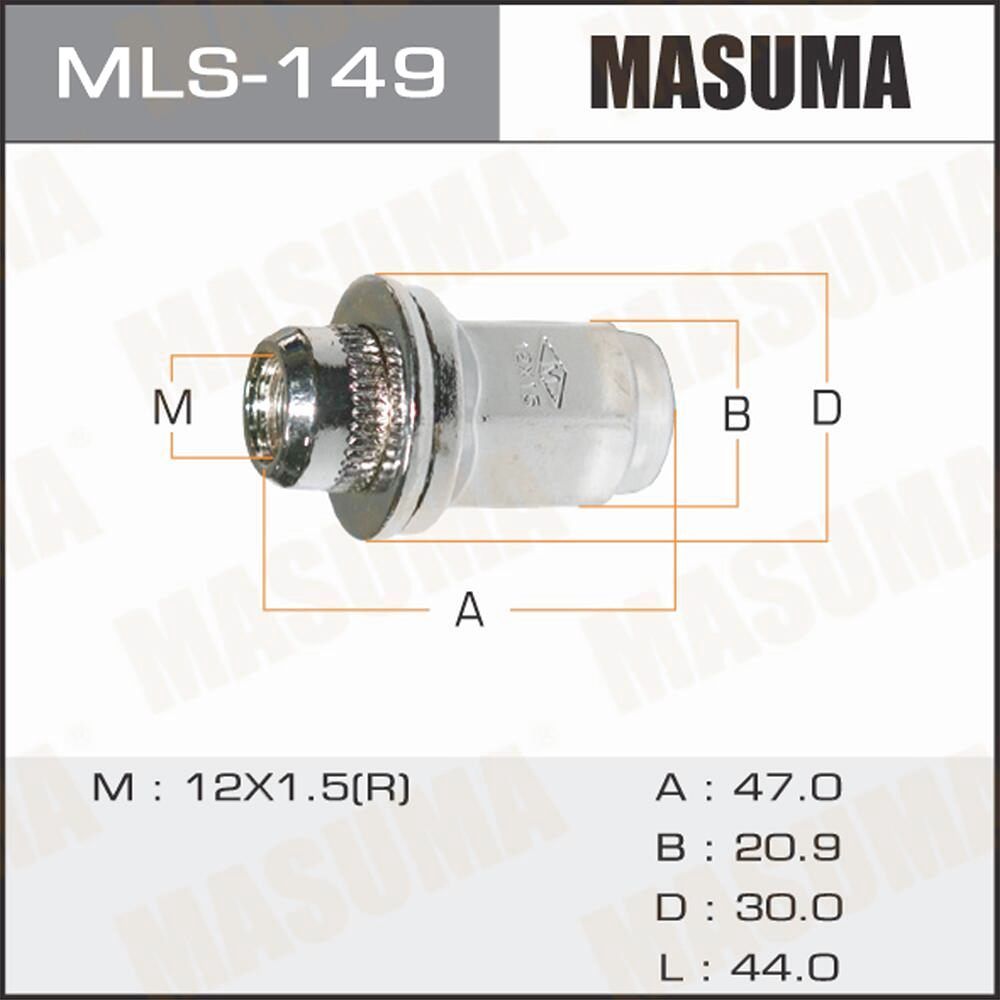 Masuma MLS149 гайка 1 шт.